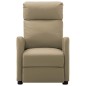 vidaXL Sillón de masaje eléctrico cuero sintético color capuchino vidaXL Sillón de masaje eléctrico cuero sintético color capuchino