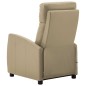 vidaXL Sillón de masaje eléctrico cuero sintético color capuchino vidaXL Sillón de masaje eléctrico cuero sintético color capuchino