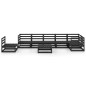 vidaXL Juego de muebles de jardín 8 piezas negro madera maciza pino vidaXL Juego de muebles de jardín 8 piezas negro madera maciza pino