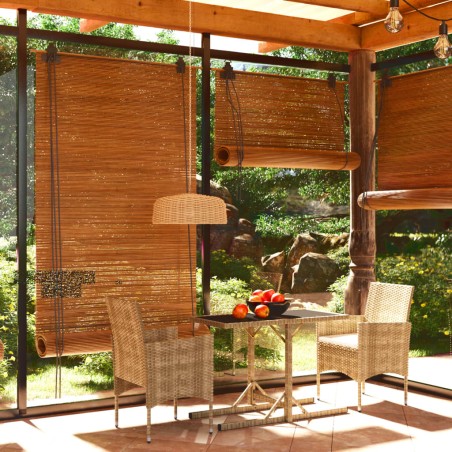 vidaXL Juego de comedor para jardín 3 piezas beige