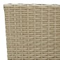 vidaXL Juego de comedor para jardín 3 piezas beige vidaXL Juego de comedor para jardín 3 piezas beige