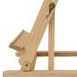 vidaXL Caballete de sobremesa madera maciza pino 29,5x33x80 cm vidaXL Caballete de sobremesa madera maciza pino 29,5x33x80 cm