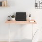 vidaXL Tablero de mesa madera maciza de roble sin tratar 80x40x2 cm vidaXL Tablero de mesa madera maciza de roble sin tratar 80x40x2 cm