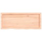 vidaXL Tablero de mesa madera maciza roble sin tratar 100x40x(2-6) cm vidaXL Tablero de mesa madera maciza roble sin tratar 100x40x(2-6) cm