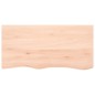 vidaXL Tablero de mesa madera maciza roble sin tratar 100x50x(2-4) cm vidaXL Tablero de mesa madera maciza roble sin tratar 100x50x(2-4) cm