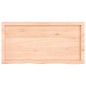 vidaXL Tablero de mesa madera maciza roble sin tratar 100x50x(2-4) cm vidaXL Tablero de mesa madera maciza roble sin tratar 100x50x(2-4) cm