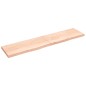 vidaXL Tablero de mesa madera maciza roble sin tratar 220x50x(2-6) cm vidaXL Tablero de mesa madera maciza roble sin tratar 220x50x(2-6) cm