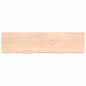 vidaXL Tablero de mesa madera maciza roble sin tratar 200x50x(2-4) cm vidaXL Tablero de mesa madera maciza roble sin tratar 200x50x(2-4) cm