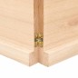 vidaXL Tablero de mesa madera maciza roble sin tratar 200x50x(2-4) cm vidaXL Tablero de mesa madera maciza roble sin tratar 200x50x(2-4) cm