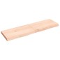 vidaXL Tablero de mesa madera maciza roble sin tratar 140x40x(2-6) cm vidaXL Tablero de mesa madera maciza roble sin tratar 140x40x(2-6) cm