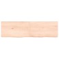 vidaXL Tablero de mesa madera maciza roble sin tratar 140x40x(2-6) cm vidaXL Tablero de mesa madera maciza roble sin tratar 140x40x(2-6) cm