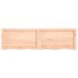 vidaXL Tablero de mesa madera maciza roble sin tratar 140x40x(2-6) cm vidaXL Tablero de mesa madera maciza roble sin tratar 140x40x(2-6) cm