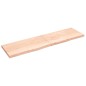 vidaXL Tablero de mesa madera maciza roble sin tratar 220x60x(2-6) cm vidaXL Tablero de mesa madera maciza roble sin tratar 220x60x(2-6) cm
