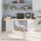 vidaXL Tablero de mesa madera maciza roble sin tratar 180x50x(2-6) cm vidaXL Tablero de mesa madera maciza roble sin tratar 180x50x(2-6) cm