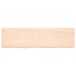 vidaXL Tablero de mesa madera maciza roble sin tratar 180x50x(2-6) cm vidaXL Tablero de mesa madera maciza roble sin tratar 180x50x(2-6) cm