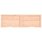vidaXL Tablero de mesa madera maciza roble sin tratar 180x50x(2-6) cm vidaXL Tablero de mesa madera maciza roble sin tratar 180x50x(2-6) cm