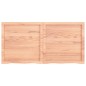 vidaXL Tablero mesa madera roble tratada marrón claro 120x60x(2-6) cm vidaXL Tablero mesa madera roble tratada marrón claro 120x60x(2-6) cm