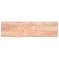 vidaXL Tablero mesa madera roble tratada marrón claro 220x60x(2-4) cm vidaXL Tablero mesa madera roble tratada marrón claro 220x60x(2-4) cm