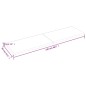 vidaXL Tablero mesa madera roble tratada marrón claro 220x60x(2-4) cm vidaXL Tablero mesa madera roble tratada marrón claro 220x60x(2-4) cm
