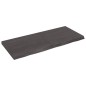 vidaXL Tablero mesa madera roble tratada gris oscuro 140x60x(2-6) cm vidaXL Tablero mesa madera roble tratada gris oscuro 140x60x(2-6) cm