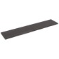 vidaXL Tablero mesa madera roble tratada gris oscuro 200x40x(2-4) cm vidaXL Tablero mesa madera roble tratada gris oscuro 200x40x(2-4) cm