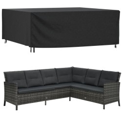 vidaXL Cubierta para muebles de jardín 420D impermeable 250x210x90 cm