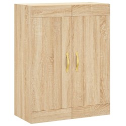 vidaXL Armario de pared madera ingeniería roble Sonoma 69,5x34x90 cm