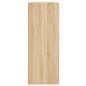 vidaXL Armario de pared madera ingeniería roble Sonoma 69,5x34x90 cm vidaXL Armario de pared madera ingeniería roble Sonoma 69,5x34x90 cm