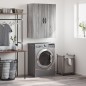 vidaXL Armario de pared madera ingeniería gris Sonoma 69,5x34x90 cm vidaXL Armario de pared madera ingeniería gris Sonoma 69,5x34x90 cm