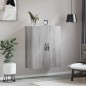 vidaXL Armario de pared madera ingeniería gris Sonoma 69,5x34x90 cm vidaXL Armario de pared madera ingeniería gris Sonoma 69,5x34x90 cm