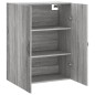 vidaXL Armario de pared madera ingeniería gris Sonoma 69,5x34x90 cm vidaXL Armario de pared madera ingeniería gris Sonoma 69,5x34x90 cm