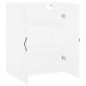 vidaXL Armario de pared madera de ingeniería blanco 69,5x34x90 cm vidaXL Armario de pared madera de ingeniería blanco 69,5x34x90 cm