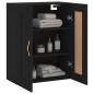 vidaXL Armario de pared madera de ingeniería negro 69,5x34x90 cm vidaXL Armario de pared madera de ingeniería negro 69,5x34x90 cm