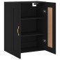 vidaXL Armario de pared madera de ingeniería negro 69,5x34x90 cm vidaXL Armario de pared madera de ingeniería negro 69,5x34x90 cm