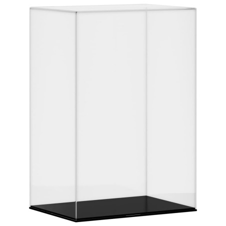 vidaXL Caja de exposición acrílico transparente 17x12x25 cm