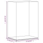 vidaXL Caja de exposición acrílico transparente 17x12x25 cm vidaXL Caja de exposición acrílico transparente 17x12x25 cm