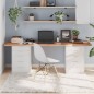 vidaXL Tablero mesa madera roble tratada marrón claro 200x40x(2-4) cm vidaXL Tablero mesa madera roble tratada marrón claro 200x40x(2-4) cm