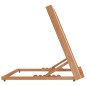 vidaXL Caballete de sobremesa madera maciza de haya 65x48x7 cm vidaXL Caballete de sobremesa madera maciza de haya 65x48x7 cm