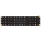 vidaXL Banco de cuero auténtico negro y madera de mango maciza 150 cm vidaXL Banco de cuero auténtico negro y madera de mango maciza 150 cm