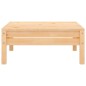 vidaXL Juego de muebles de jardín 3 piezas madera maciza de pino vidaXL Juego de muebles de jardín 3 piezas madera maciza de pino