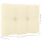 vidaXL Set de muebles de jardín 10 pzs cojines madera pino marrón miel vidaXL Set de muebles de jardín 10 pzs cojines madera pino marrón miel