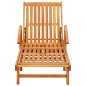 vidaXL Tumbonas con cojines 2 unidades madera maciza de acacia vidaXL Tumbonas con cojines 2 unidades madera maciza de acacia