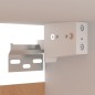 vidaXL Set de muebles de salón TV 7 piezas madera de ingeniería blanco