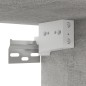 vidaXL Set de muebles de salón 6 pzas madera ingeniería gris hormigón