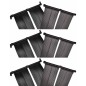 vidaXL Panel de calentador solar de piscina 6 uds 80x620 cm vidaXL Panel de calentador solar de piscina 6 uds 80x620 cm