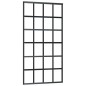 vidaXL Puerta corredera con herrajes ESG vidrio y aluminio 102x205 cm vidaXL Puerta corredera con herrajes ESG vidrio y aluminio 102x205 cm