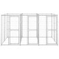 vidaXL Perrera de exterior de acero galvanizado 7,26 m² vidaXL Perrera de exterior de acero galvanizado 7,26 m²