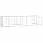 vidaXL Perrera de exterior de acero galvanizado 16,94 m² vidaXL Perrera de exterior de acero galvanizado 16,94 m²