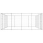 vidaXL Perrera de exterior de acero galvanizado 24,2 m² vidaXL Perrera de exterior de acero galvanizado 24,2 m²
