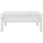 vidaXL Juego de muebles de jardín 3 piezas madera maciza pino blanco vidaXL Juego de muebles de jardín 3 piezas madera maciza pino blanco